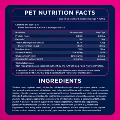 Eukanuba™ Medium Breed Adult Dry Dog Food - Chicken - Image 7