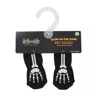 Thrills & Chills® Skeleton Dog Socks - Image 5