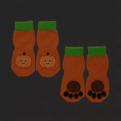Thrills & Chills® Pumpkin Dog Socks - Image 4