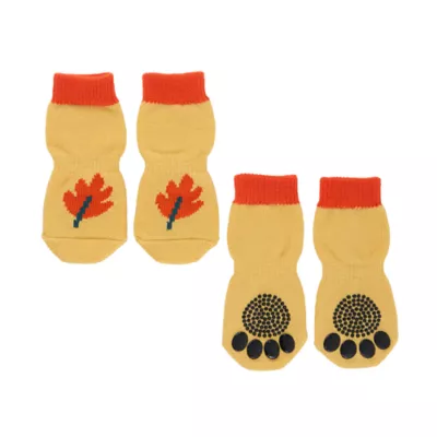 Top Paw® Leaves Socks - Image 1