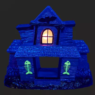 Thrills & Chills® Haunted House Light Up Aquarium Ornament - Image 2