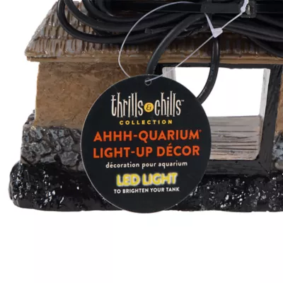 Thrills & Chills® Haunted House Light Up Aquarium Ornament - Image 4
