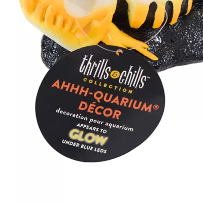 Thrills & Chills® Aglerfish Skeleton Swim Through Aquarium Ornament - Image 3