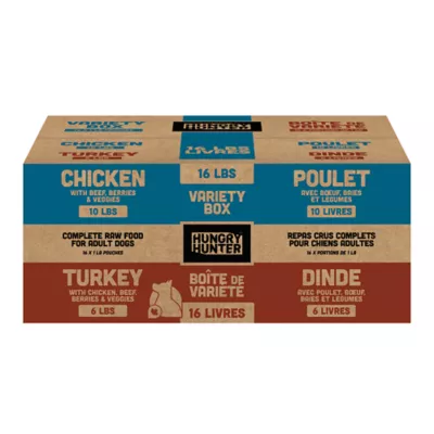 Hungry Hunter Frozen Raw Dog Food Chicken & Turkey Multipack - Image 1