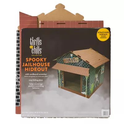 Thrills & Chills® Jail Cat Scratch Hut 19.3 IN L X 19.1 IN W - Image 6