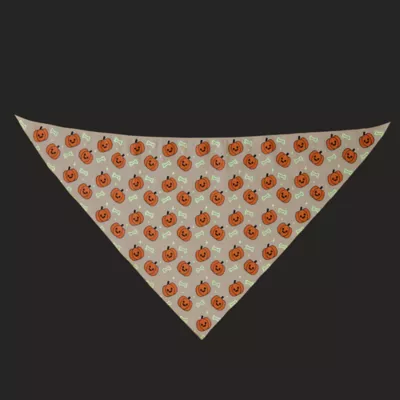Thrills & Chills® Pumpkins Dog Bandana - Image 4