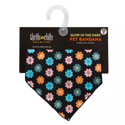 Thrills & Chills® Flowers Dog Bandana - Image 5