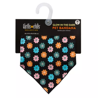Thrills & Chills® Flowers Dog Bandana - Image 5