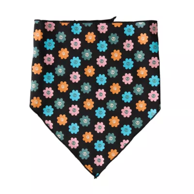 Thrills & Chills® Flowers Dog Bandana - Image 2