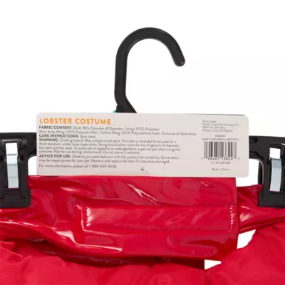 Thrills & Chills® Lobster Dog & Cat Costume - Image 7