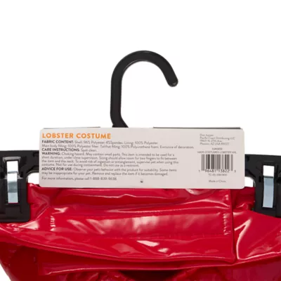 Thrills & Chills® Lobster Dog & Cat Costume - Image 7