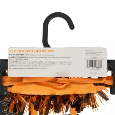 Thrills & Chills® Pumpkin Dog & Cat Headpiece - Image 6