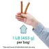 Wiggles & Wags® All Life Stages Meaty Stick Dog Treats - Chicken, Bacon, & Beef 16 oz image thumbnail 2