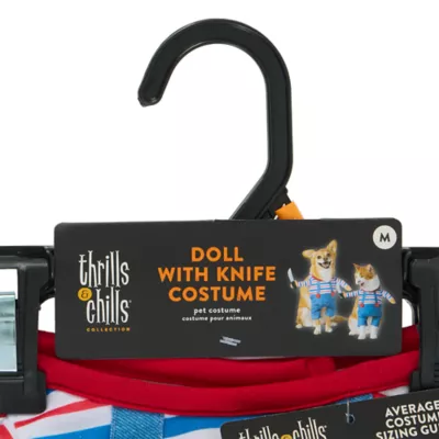 Thrills & Chills® Doll with Knife Dog & Cat Costume - Image 6