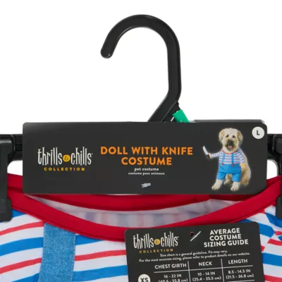 Thrills & Chills® Doll with Knife Dog & Cat Costume - Image 6