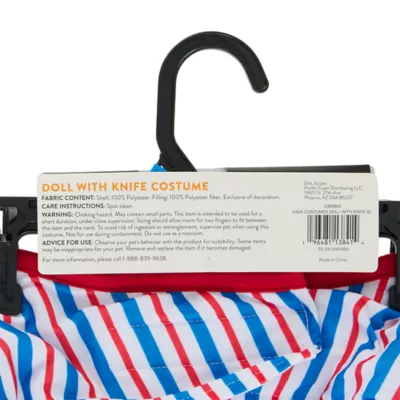 Thrills & Chills® Doll with Knife Dog & Cat Costume - Image 7