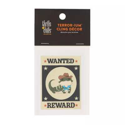 Thrills & Chills® Wanted Beardie Terrarium Cling Ornament - Image 2