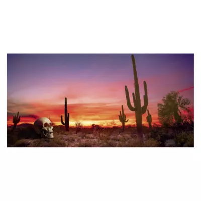 Thrills & Chills® Spooky Desert Terrarium Background - Image 1
