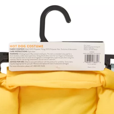 Thrills & Chills® Hot Dog Dog & Cat Costume - Image 7