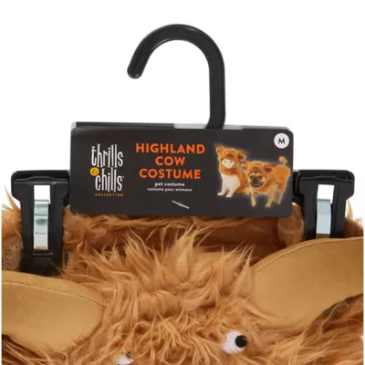 Thrills & Chills® Highland Cow Dog & Cat Costume - Image 6