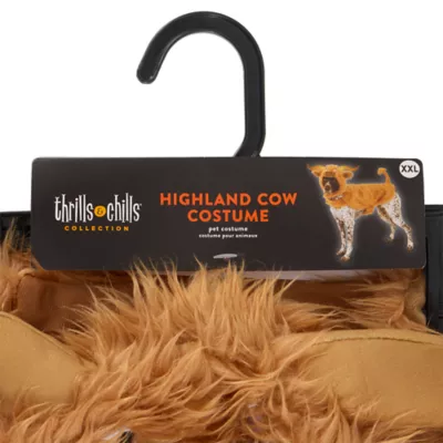 Thrills & Chills® Highland Cow Dog & Cat Costume - Image 6