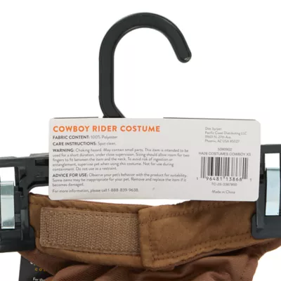 Thrills & Chills® Cowboy Dog Costume - Image 7