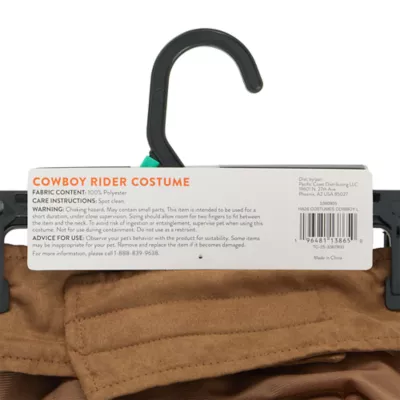 Thrills & Chills® Cowboy Dog Costume - Image 7
