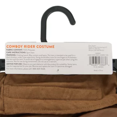 Thrills & Chills® Cowboy Dog Costume - Image 7