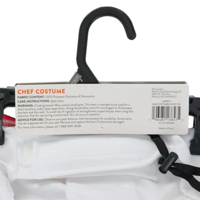 Thrills & Chills® Chef Dog Costume - Image 7