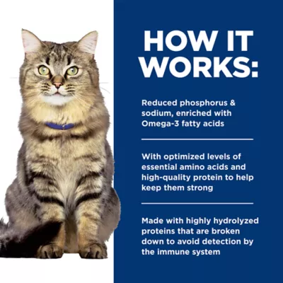 Hill's Prescription Diet Kidney Care Hydrolyzed Adult Dry Cat Food - Image 6