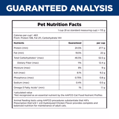 Hill's Prescription Diet Kidney Care Hydrolyzed Adult Dry Cat Food - Image 9
