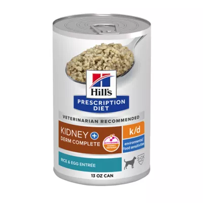 Hill's Prescription Diet K/D + Derm Complete Adult Wet Dog Food - Image 1