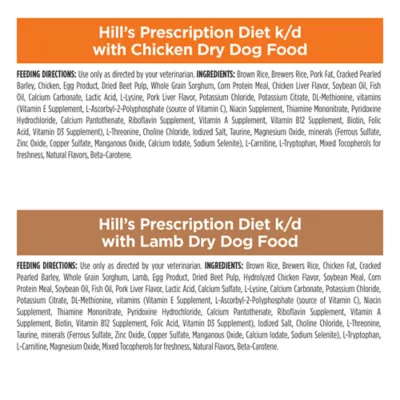 Hill's Prescription Diet K/D Starter Kit Adult Dry and Wet Dog Food - Image 6