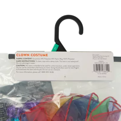 Thrills & Chills® Clown Dog & Cat Costume Set - Image 7