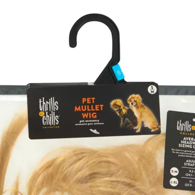 Thrills & Chills® Mullet Dog & Cat Wig Headpiece - Image 5