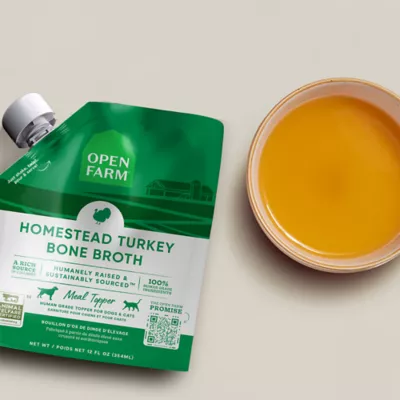 Open Farm Grain Free Bone Broth Topper for Cats or Dogs - Human Grade, Turkey - Image 4