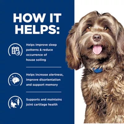 Hill's Prescription Diet Brain Care + J/D Adult Dry Dog Food - Image 4