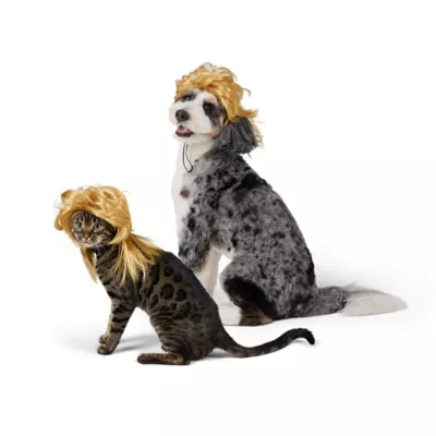Thrills & Chills® Mullet Dog & Cat Wig Headpiece - Image 1