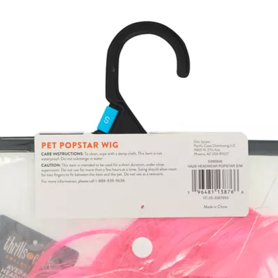 Thrills & Chills® Popstar Dog & Cat Wig Headpiece - Image 6