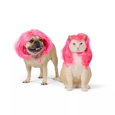 Thrills & Chills® Popstar Dog & Cat Wig Headpiece - Image 1