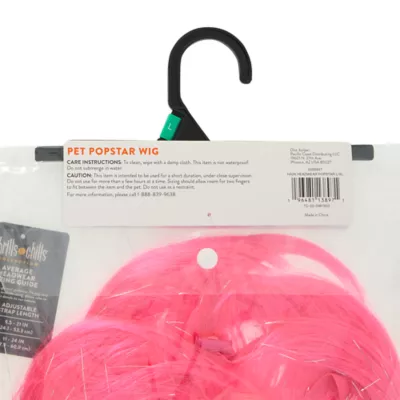 Thrills & Chills® Popstar Dog & Cat Wig Headpiece - Image 6