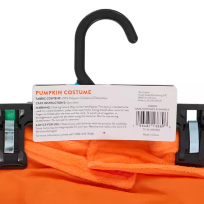 Thrills & Chills® Pumpkin Dog & Cat Costume - Image 7