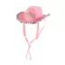 Thrills & Chills® Pink Cowboy Hat & Bandana Dog & Cat Set image thumbnail 4