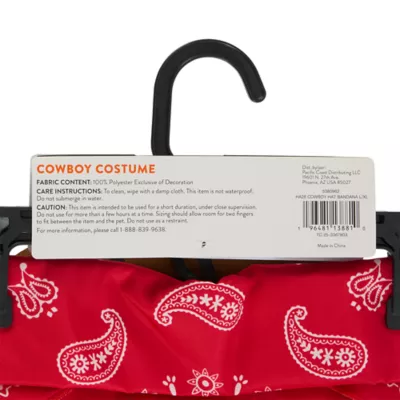 Thrills & Chills® Cowboy Hat & Bandana Dog & Cat Set - Image 7