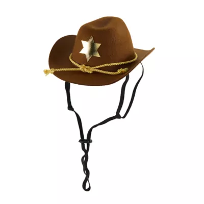 Thrills & Chills® Cowboy Hat & Bandana Dog & Cat Set - Image 4