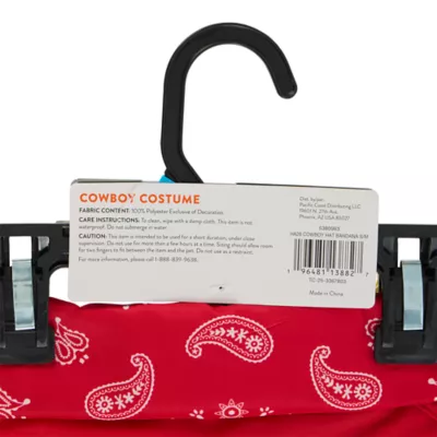 Thrills & Chills® Cowboy Hat & Bandana Dog & Cat Set - Image 7