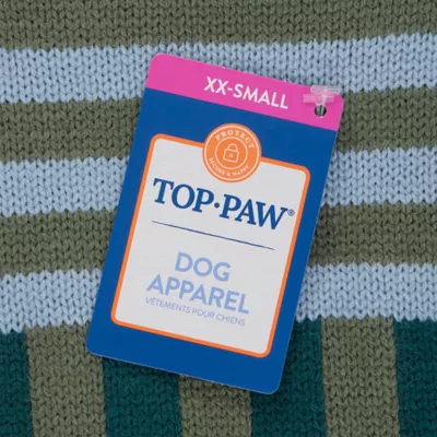 Top Paw® Stripe Dog Sweater - Image 4