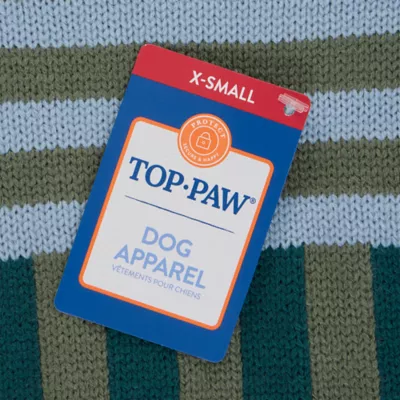 Top Paw® Stripe Dog Sweater - Image 4