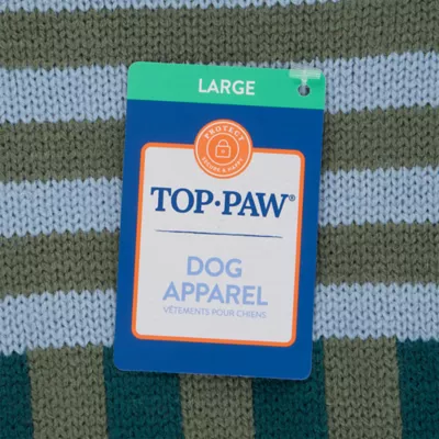 Top Paw® Stripe Dog Sweater - Image 4