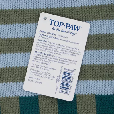 Top Paw® Stripe Dog Sweater - Image 5